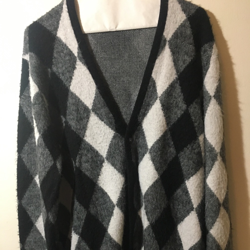 Supreme Argyle Cardigan
